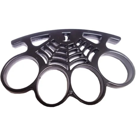 POING AMÉRICAIN MÉTAL SPIDER NOIR (138g)