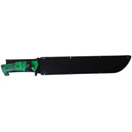 MACHETTE FOREST MANCHE VERT 52cm (+ ÉTUI)