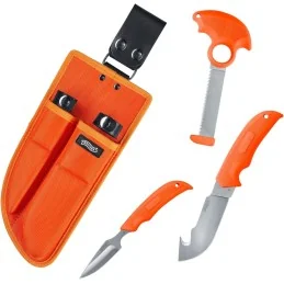 SET DE COUTEAUX DE CHASSEUR WALTHER HKS ORANGE