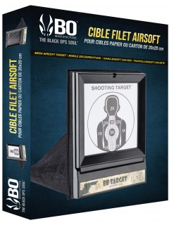 PORTE CIBLE AIRSOFT BO MANUFACTURE AVEC FILET