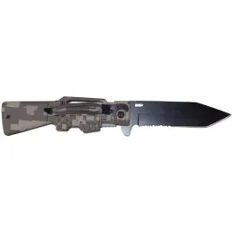 COUTEAU PLIANT KYU LINE M16 DIGITAL CAMO (lame 9cm)