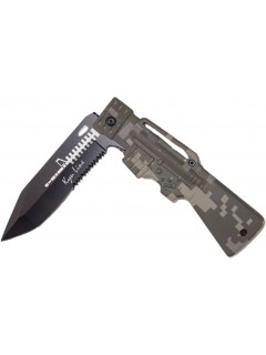 COUTEAU PLIANT KYU LINE M16 DIGITAL CAMO (lame 9cm)