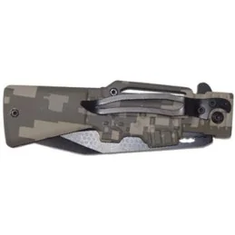 COUTEAU PLIANT KYU LINE M16 DIGITAL CAMO (lame 9cm)