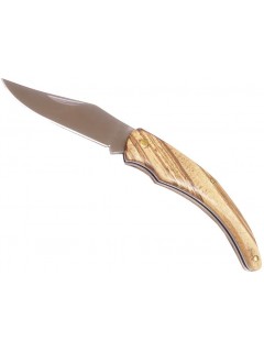 COUTEAU PLIANT BOIS CLAIR 18cm