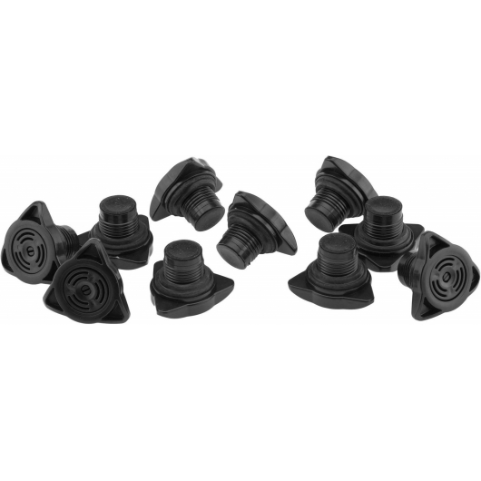 VALVES SUP'AIRBALL "Push n Go" NOIR (X10)