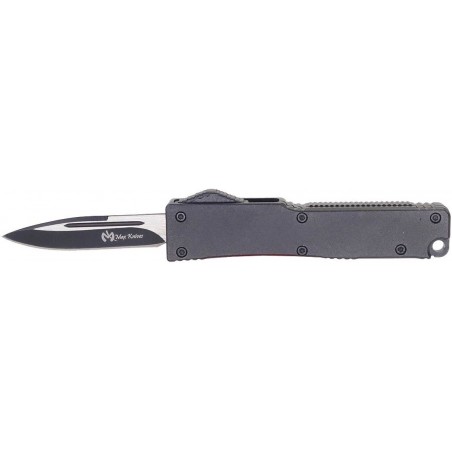 MINI COUTEAU AUTOMATIQUE OTF MAX KNIVES ALUMINIUM ANODISÉ NOIR (MKO30)