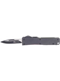 MINI COUTEAU AUTOMATIQUE OTF MAX KNIVES ALUMINIUM ANODISÉ NOIR (MKO30)