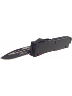 MINI COUTEAU AUTOMATIQUE OTF MAX KNIVES ALUMINIUM ANODISÉ NOIR (MKO30)