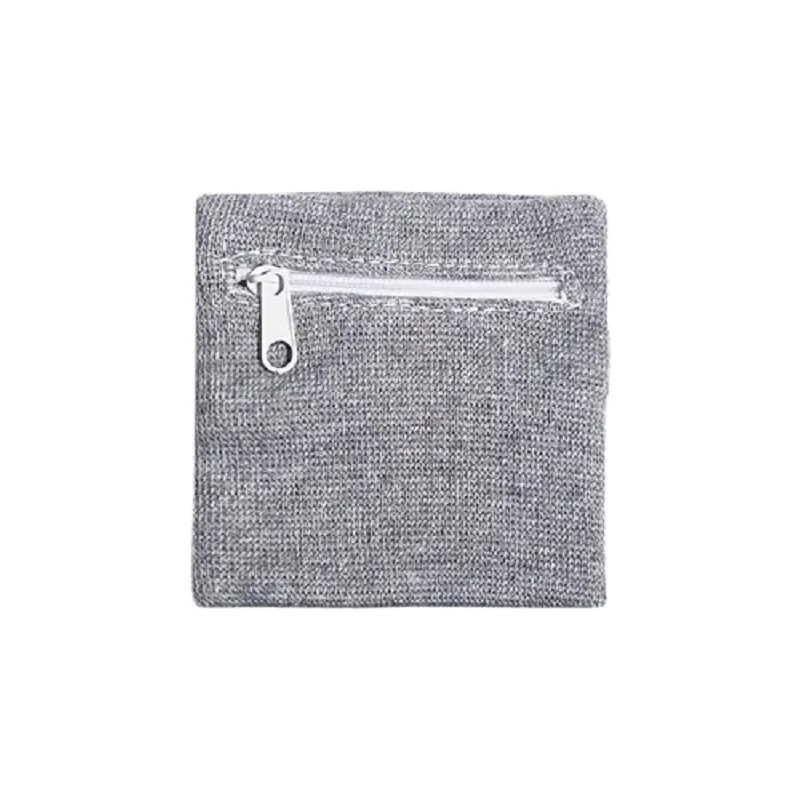 PORTEFEUILLE DE POIGNET ÉLASTIQUE GRIS