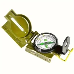 BOUSSOLE DE SURVIE PORTABLE ÉTANCHE MULTIFONCTION VERT ARMÉE