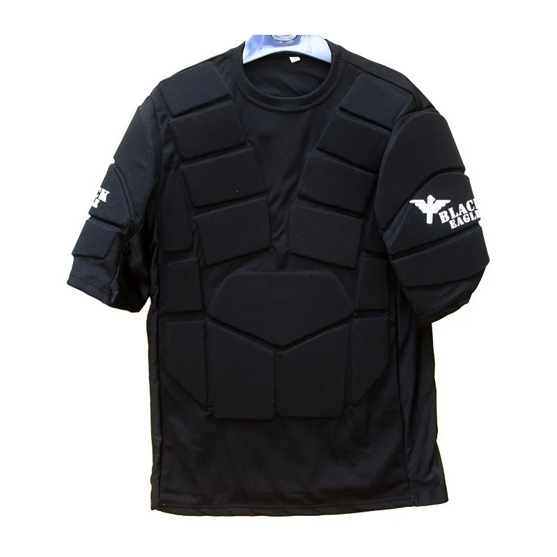 CHEST PROTECTOR BLACK EAGLE NOIR (Face avant)