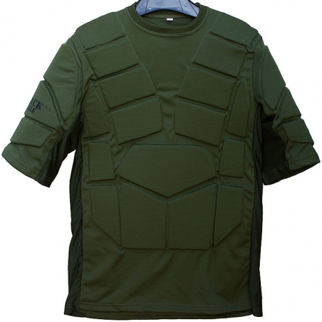 CHEST PROTECTOR BLACK EAGLE OLIVE (Face avant)