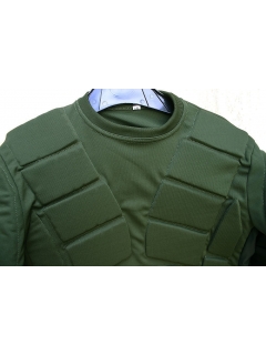 CHEST PROTECTOR BLACK EAGLE OLIVE (Col rond)