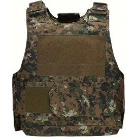 GILET DE PROTECTION PORTE-PLAQUES LÉGER DIGITAL CAMO