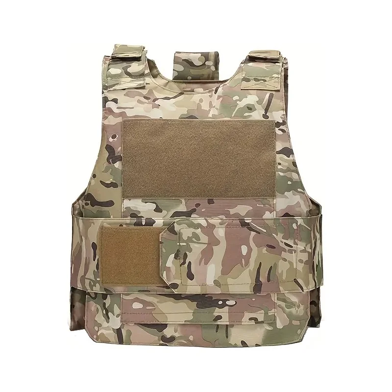 GILET DE PROTECTION PORTE-PLAQUES LÉGER MULTICAM