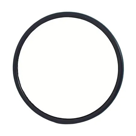 MIROIR DE POCHE ROND COMPACT ET PORTABLE NOIR (6cm)