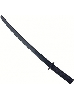 KATANA RÉTRACTABLE PLASTIQUE NOIR (68cm)