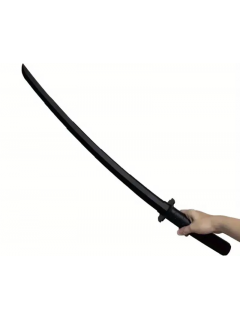 KATANA RÉTRACTABLE PLASTIQUE NOIR (68cm)