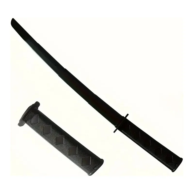 KATANA RÉTRACTABLE PLASTIQUE NOIR (68cm)