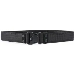 CEINTURE TACTIQUE MILITAIRE EN NYLON NOIR