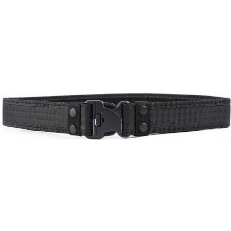 CEINTURE TACTIQUE MILITAIRE EN NYLON NOIR