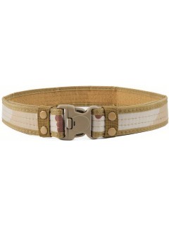 CEINTURE TACTIQUE MILITAIRE EN NYLON CAMO DESERT