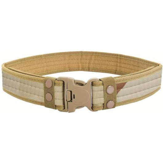 CEINTURE TACTIQUE MILITAIRE EN NYLON CAMO DESERT