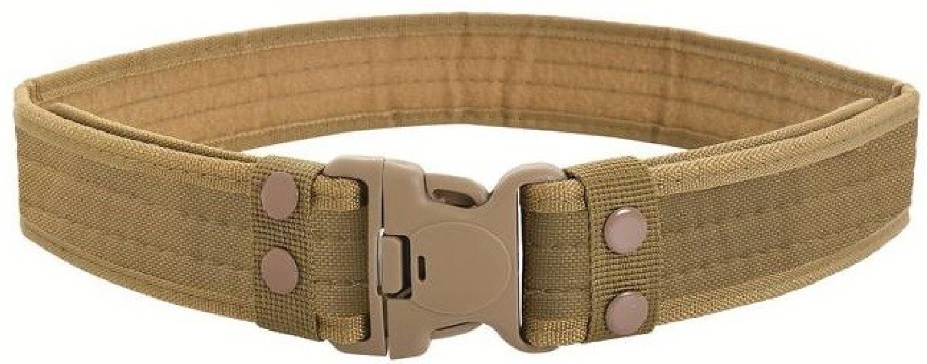 CEINTURE TACTIQUE MILITAIRE EN NYLON TAN