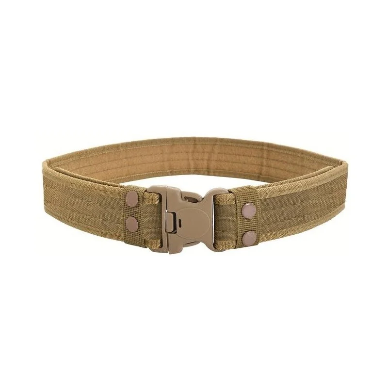 CEINTURE TACTIQUE MILITAIRE EN NYLON TAN