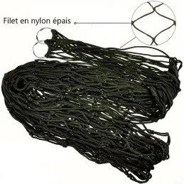 HAMAC EN CORDAGE NYLON VERT