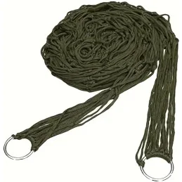 HAMAC EN CORDAGE NYLON VERT