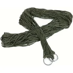 HAMAC EN CORDAGE NYLON VERT