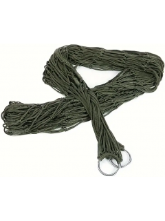 HAMAC EN CORDAGE NYLON VERT