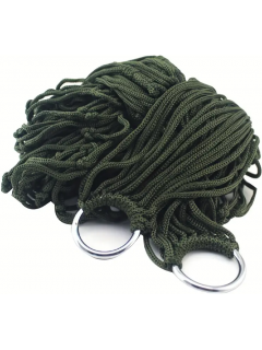 HAMAC EN CORDAGE NYLON VERT