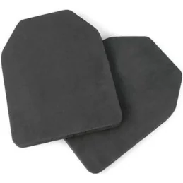 PLAQUES DE RENFORT EN MOUSSE EVA POUR GILET PORTE-PLAQUES NOIR (2pcs-30x24,5x1,5cm)