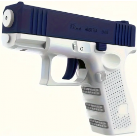 PISTOLET À EAU GLOCK 17 BLEUBLANC