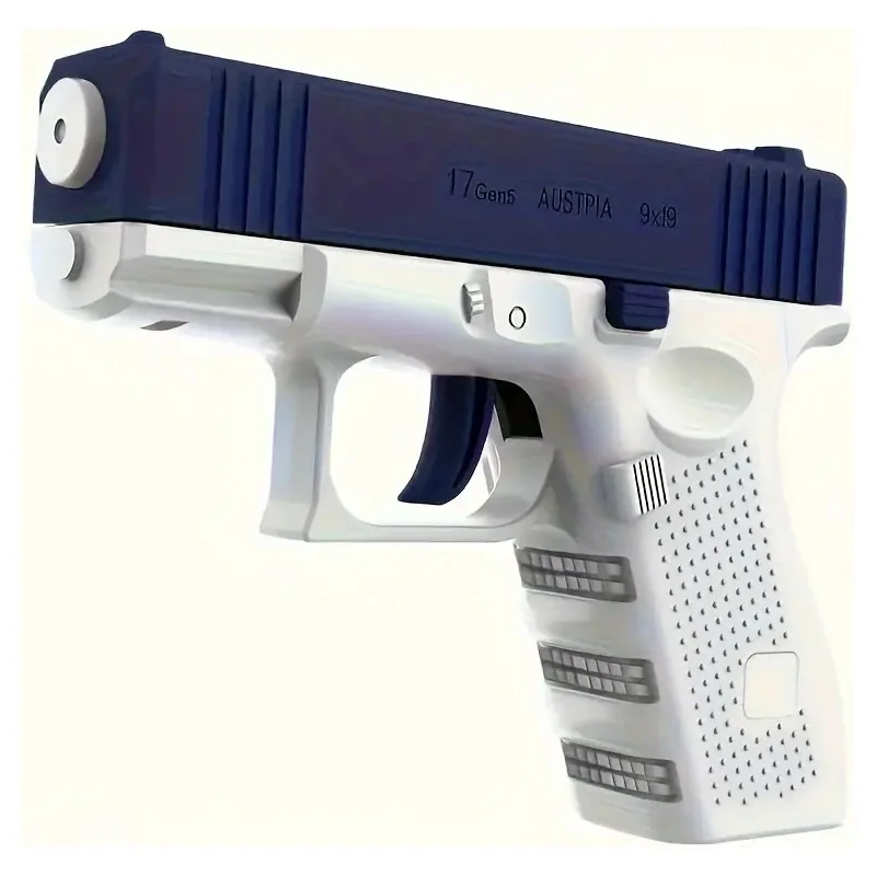 PISTOLET À EAU GLOCK 17 BLEUBLANC