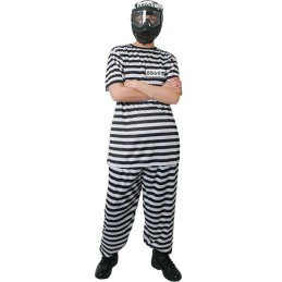 COSTUME DE PRISONNIER KLENT BLANC/NOIR