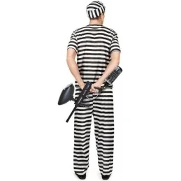 COSTUME DE PRISONNIER KLENT BLANC/NOIR