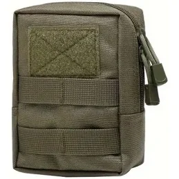 POCHE EDC/UTILITAIRE AVEC SYSTÈME MOLLE VERT