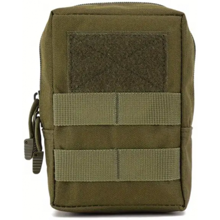 POCHE EDC/UTILITAIRE AVEC SYSTÈME MOLLE VERT