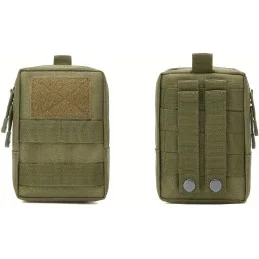 POCHE EDC/UTILITAIRE AVEC SYSTÈME MOLLE VERT