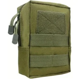 POCHE EDC/UTILITAIRE AVEC SYSTÈME MOLLE VERT