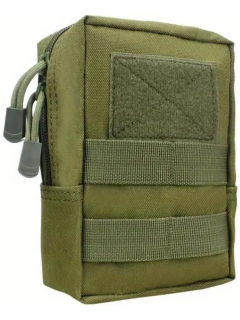 POCHE EDC/UTILITAIRE AVEC SYSTÈME MOLLE VERT