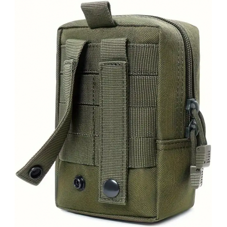 POCHE EDC/UTILITAIRE AVEC SYSTÈME MOLLE VERT