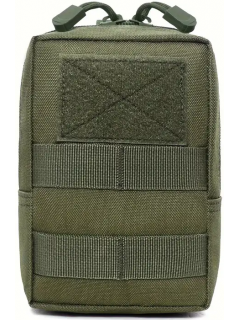 POCHE EDC/UTILITAIRE AVEC SYSTÈME MOLLE VERT