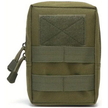 POCHE EDC/UTILITAIRE AVEC SYSTÈME MOLLE VERT