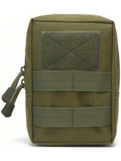 POCHE EDC/UTILITAIRE AVEC SYSTÈME MOLLE VERT