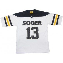 T-SHIRT SOGER NUMBER 13 BLANC/NOIR