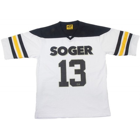 T-SHIRT SOGER NUMBER 13 BLANC/NOIR